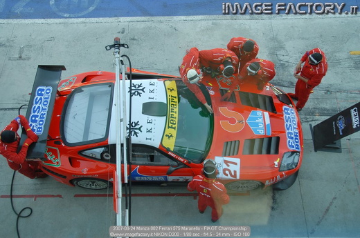 2007-06-24 Monza 002 Ferrari 575 Maranello - FIA GT Championship